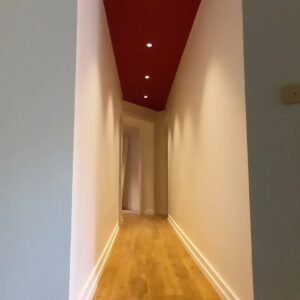 Rénovation couloir avec travail sur la perspective